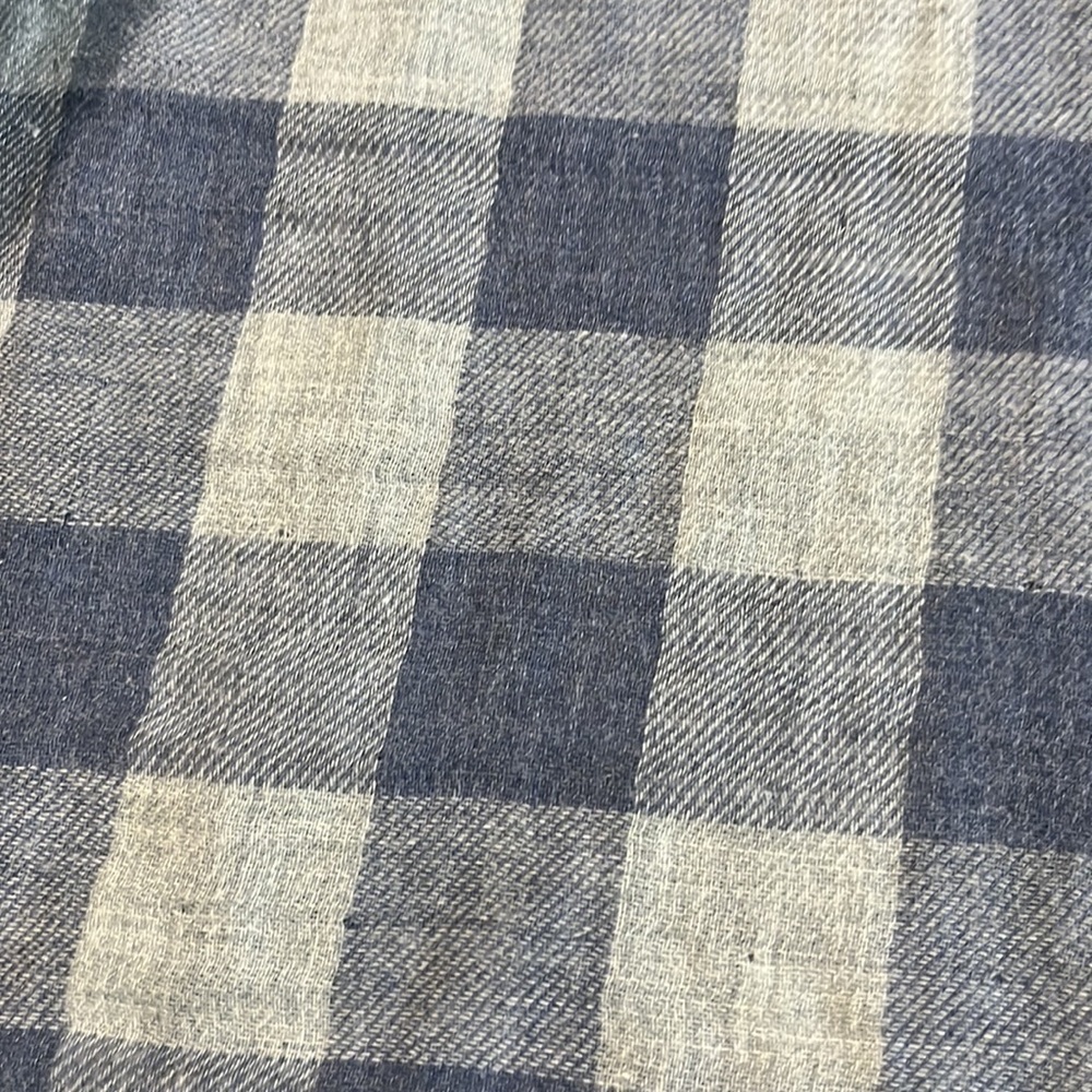 Faherty Reversible Plaid Button Down Size M - image 7